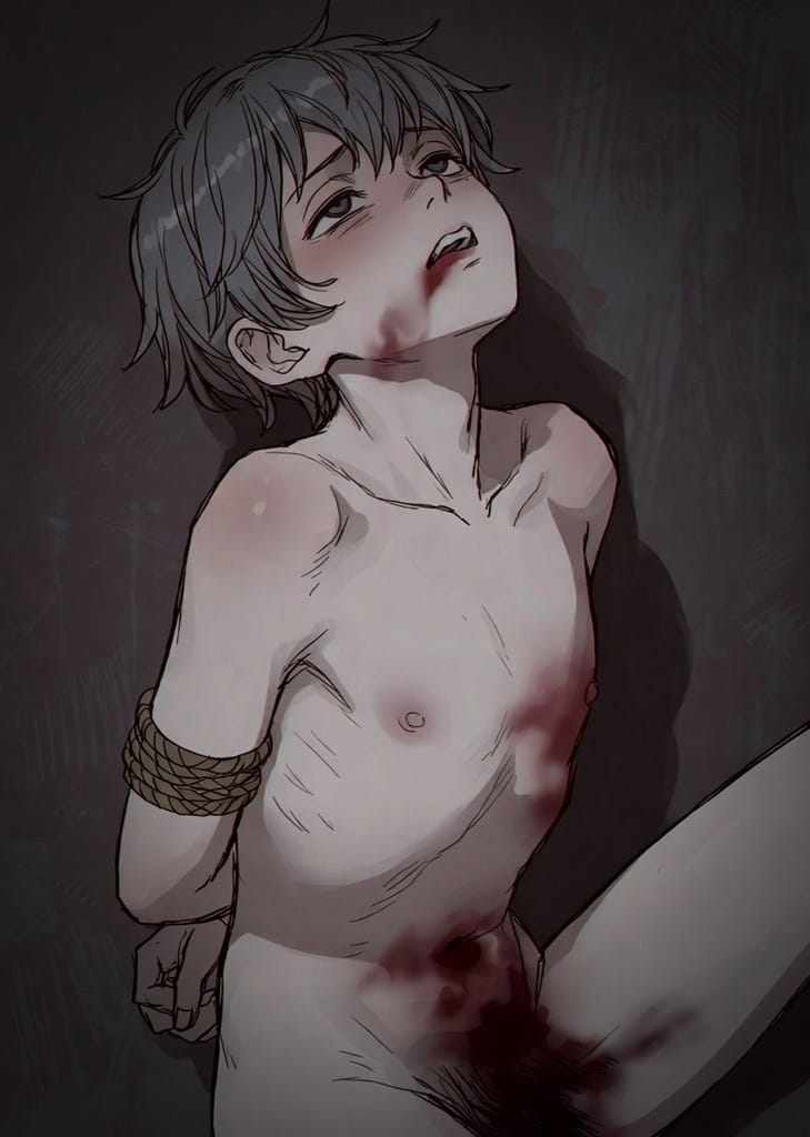 去勢罰を受ける男